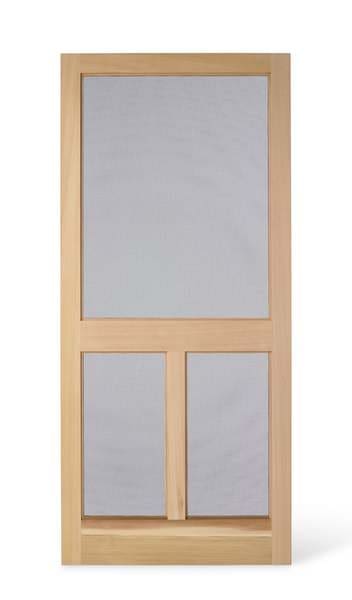 Ranch Style Cedar Screen Door Exterior View